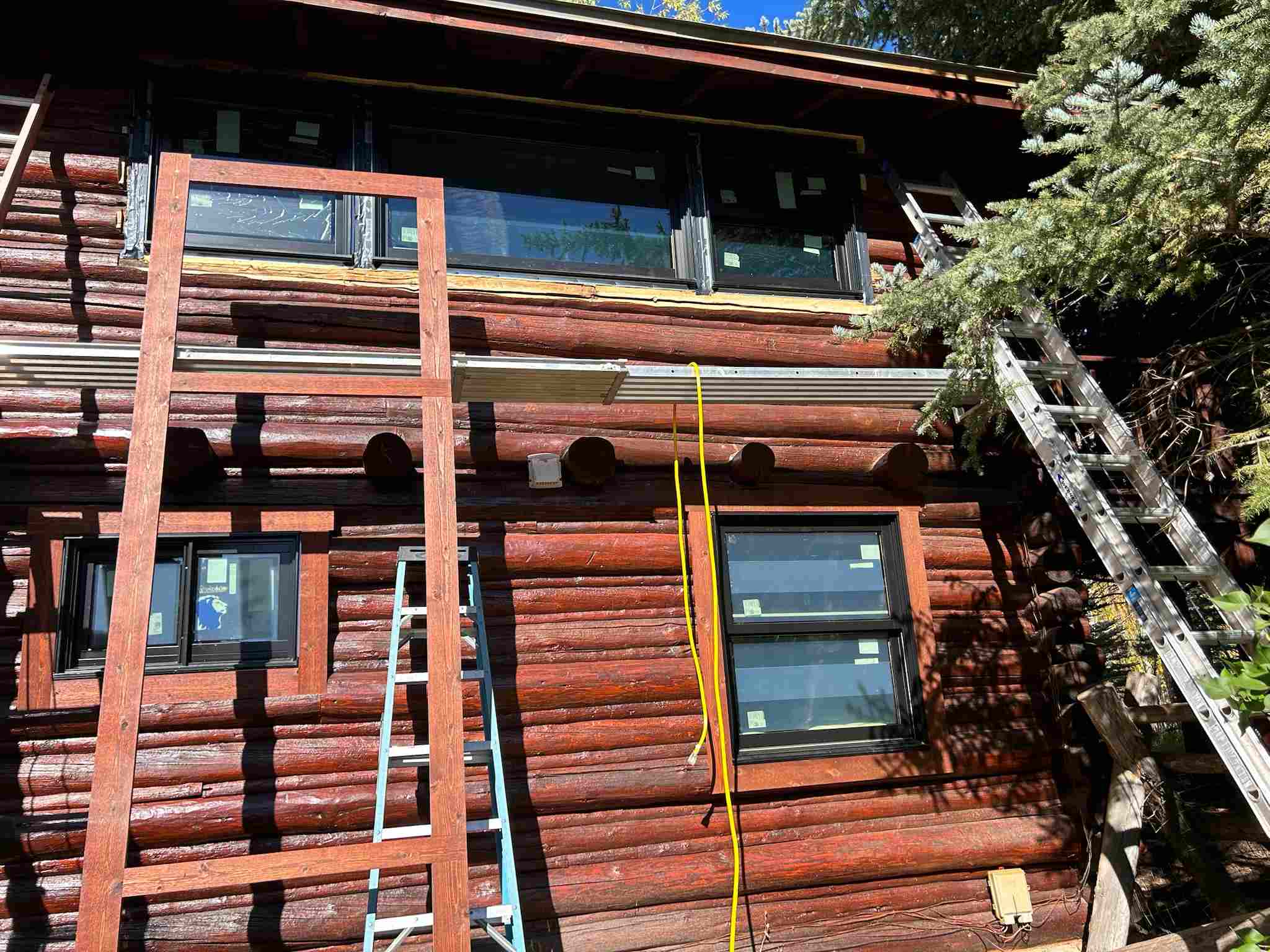 Whole house remodel with walls opened up in a Victor, ID home
