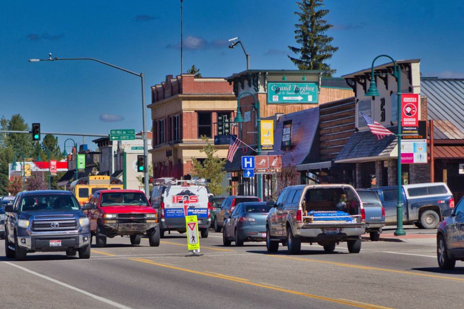 Homes near Main Street in Driggs, ID