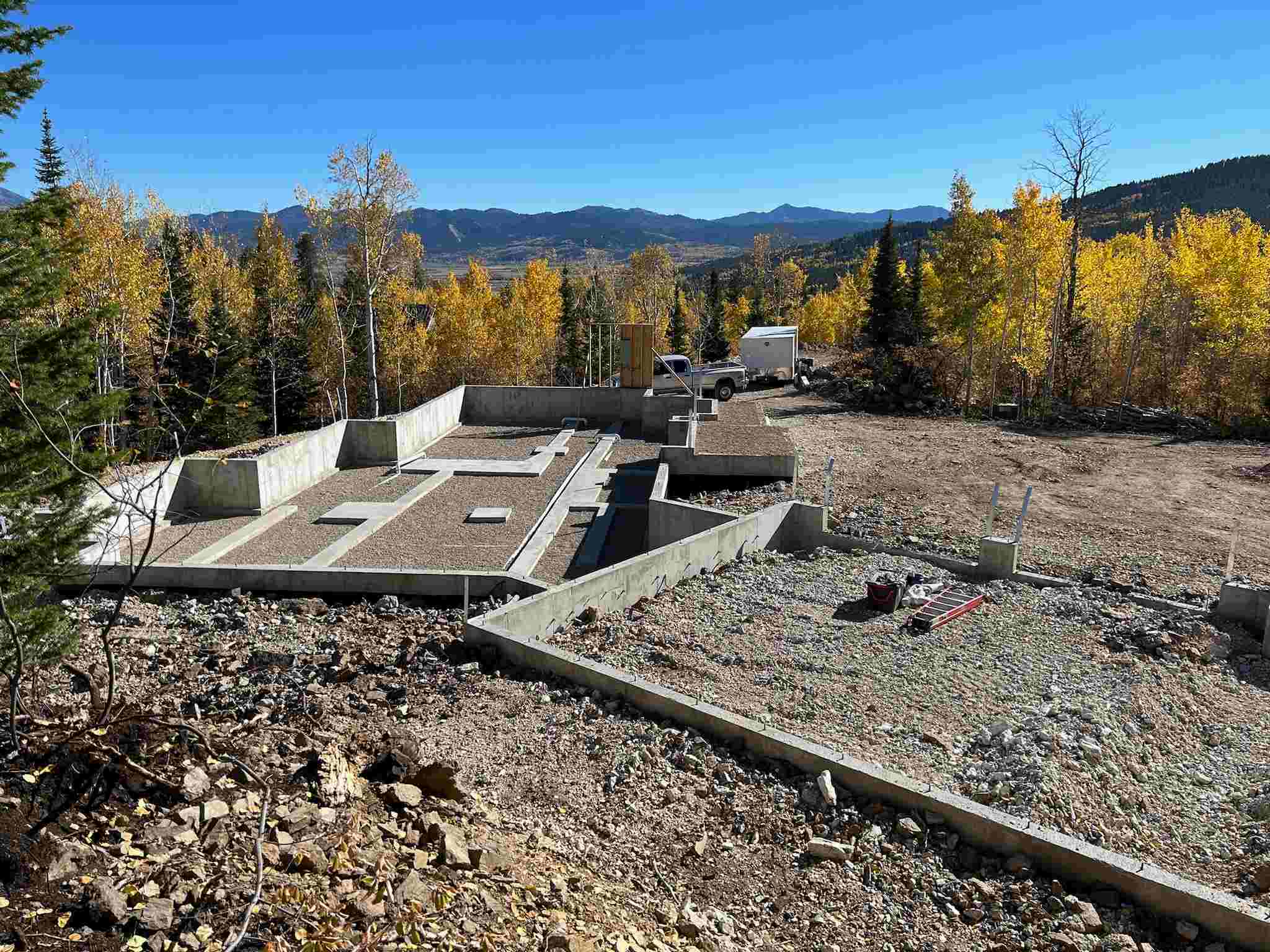 Completed new home exterior in Victor, ID